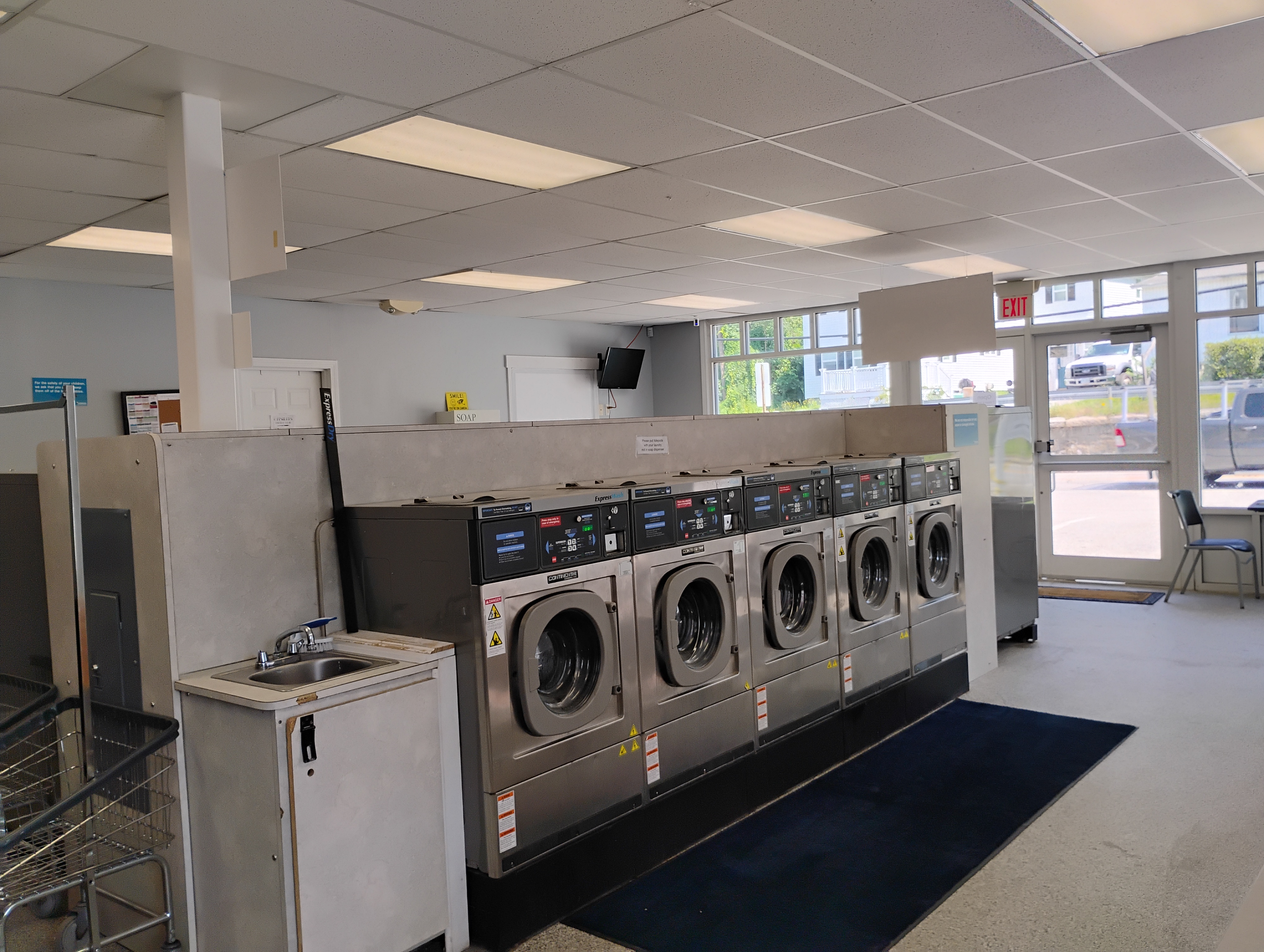 Interior of Penacook Village Express Laundry Center